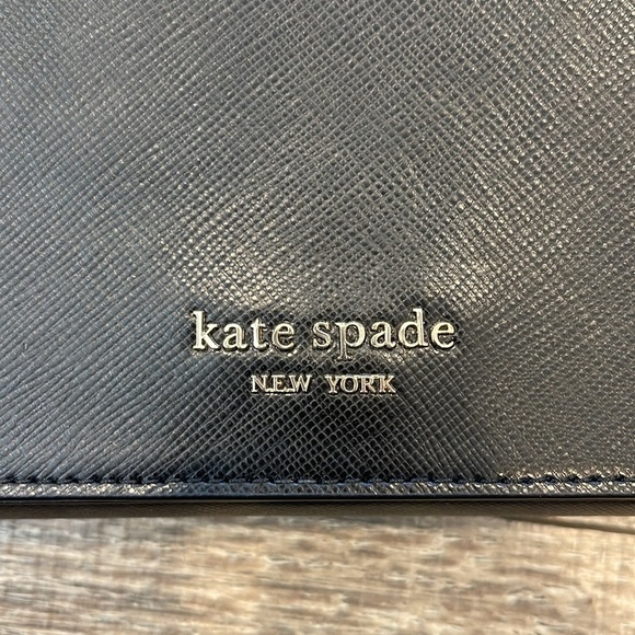 KATE SPADE CHAIN WALLET - Black (nwt) - Picture 3 of 5